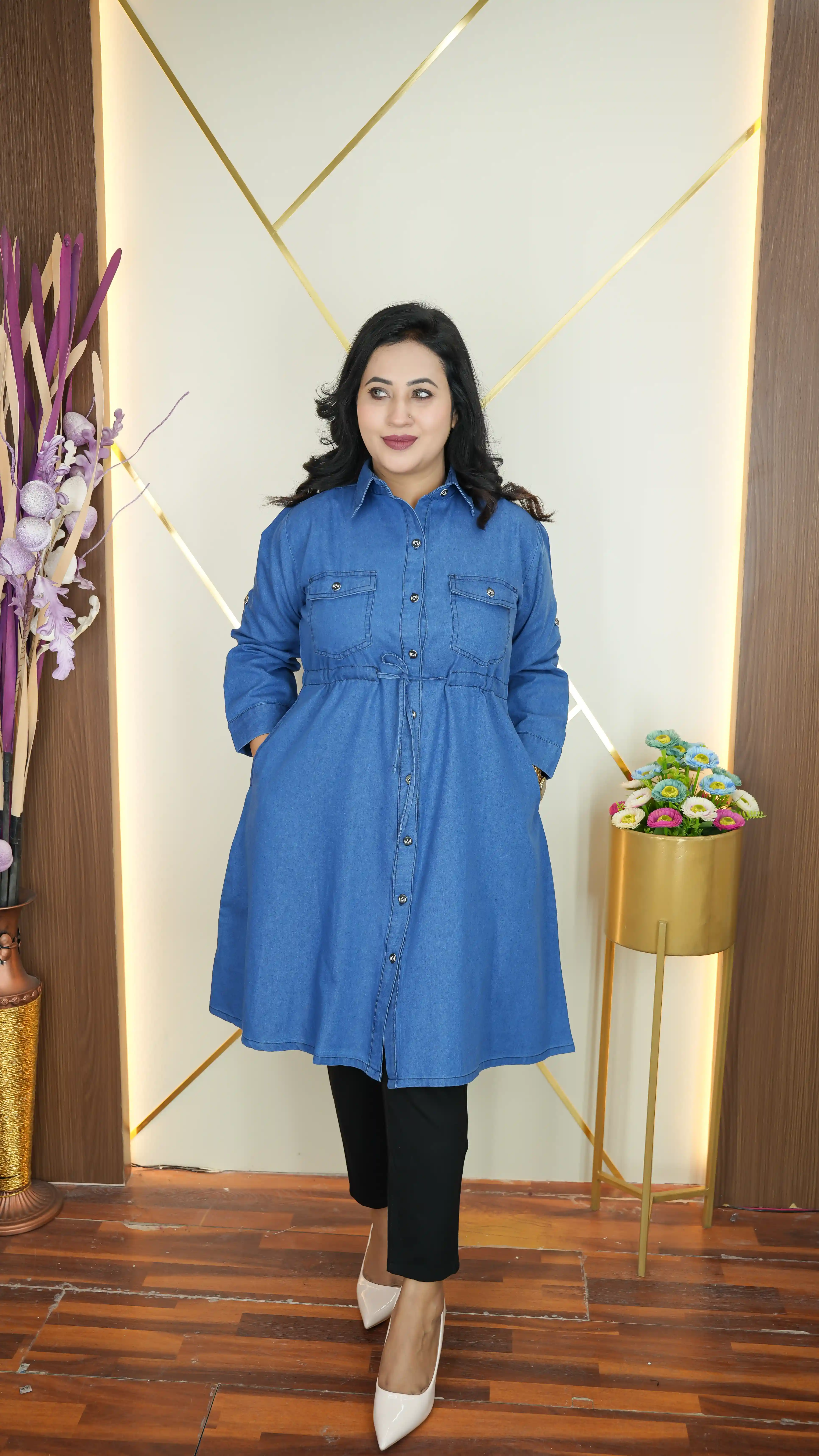 Denim Kurti for Women