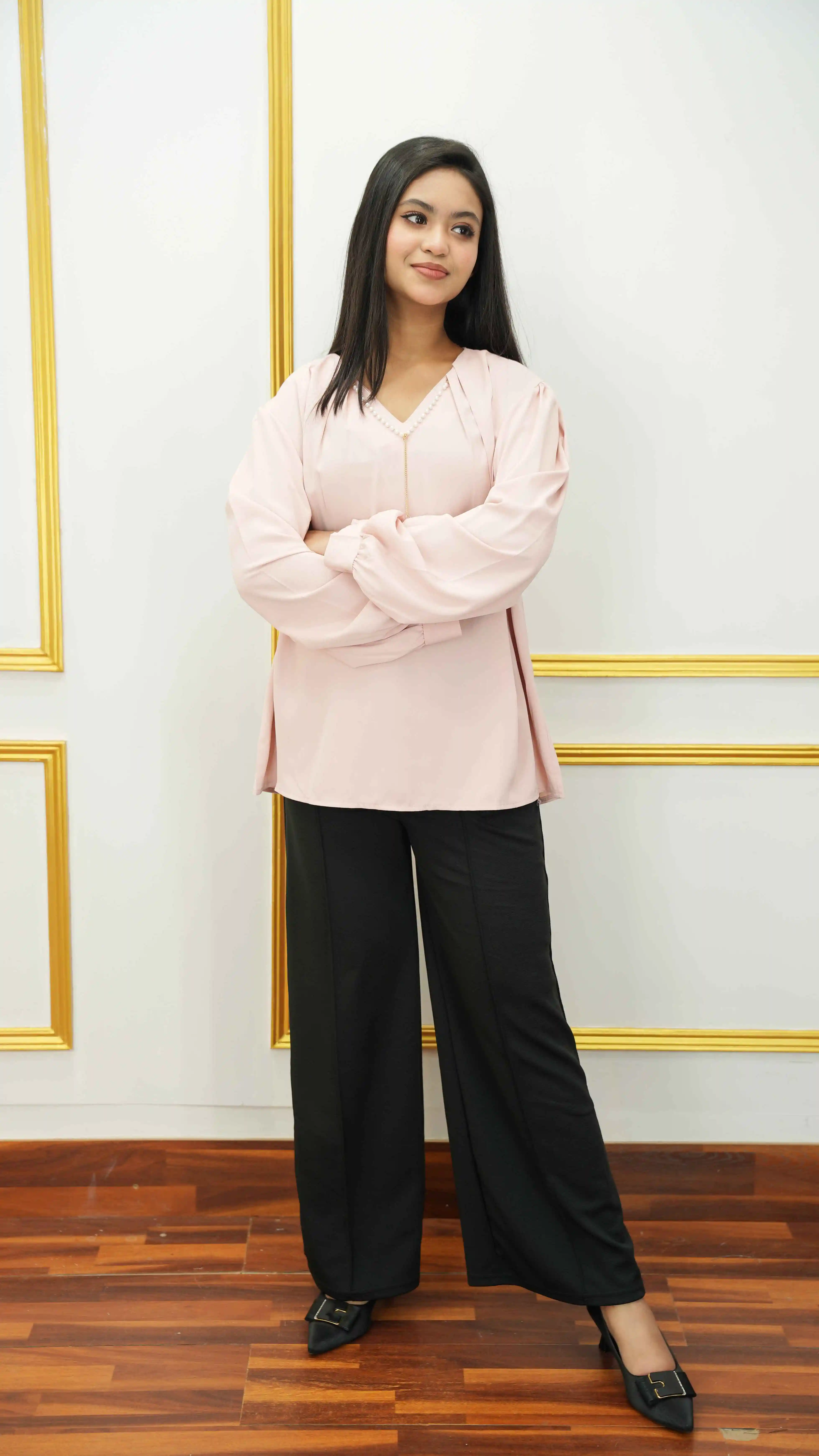 Premium Thai Imported Georgette Top Free Size