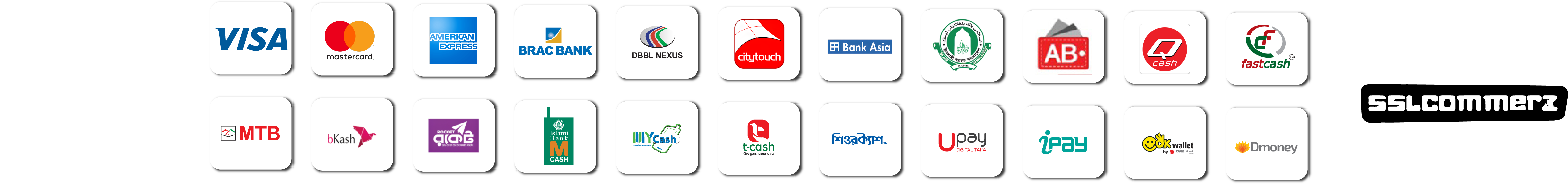 sslcommerz payment methods