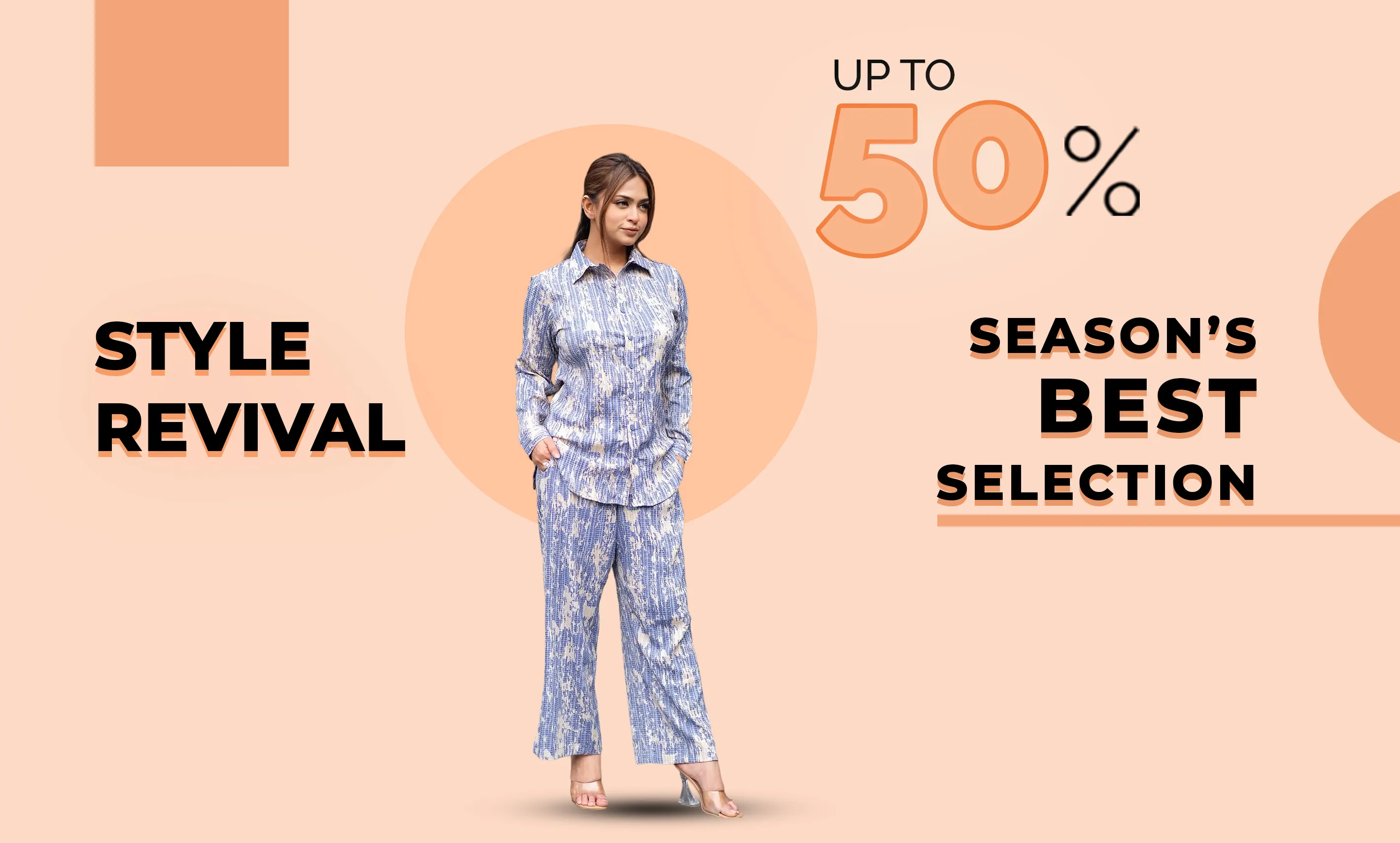 Designer Georgette Two-Piece Set - 50% Off Sale | Shopping Zone BD Blog