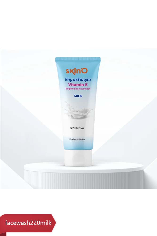 Vitamin E Brightening Milk Facewash
