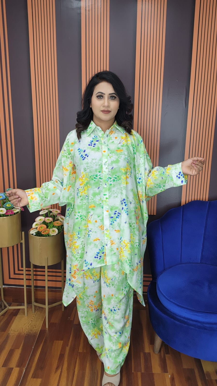 Kaftan Style Co-ords Set