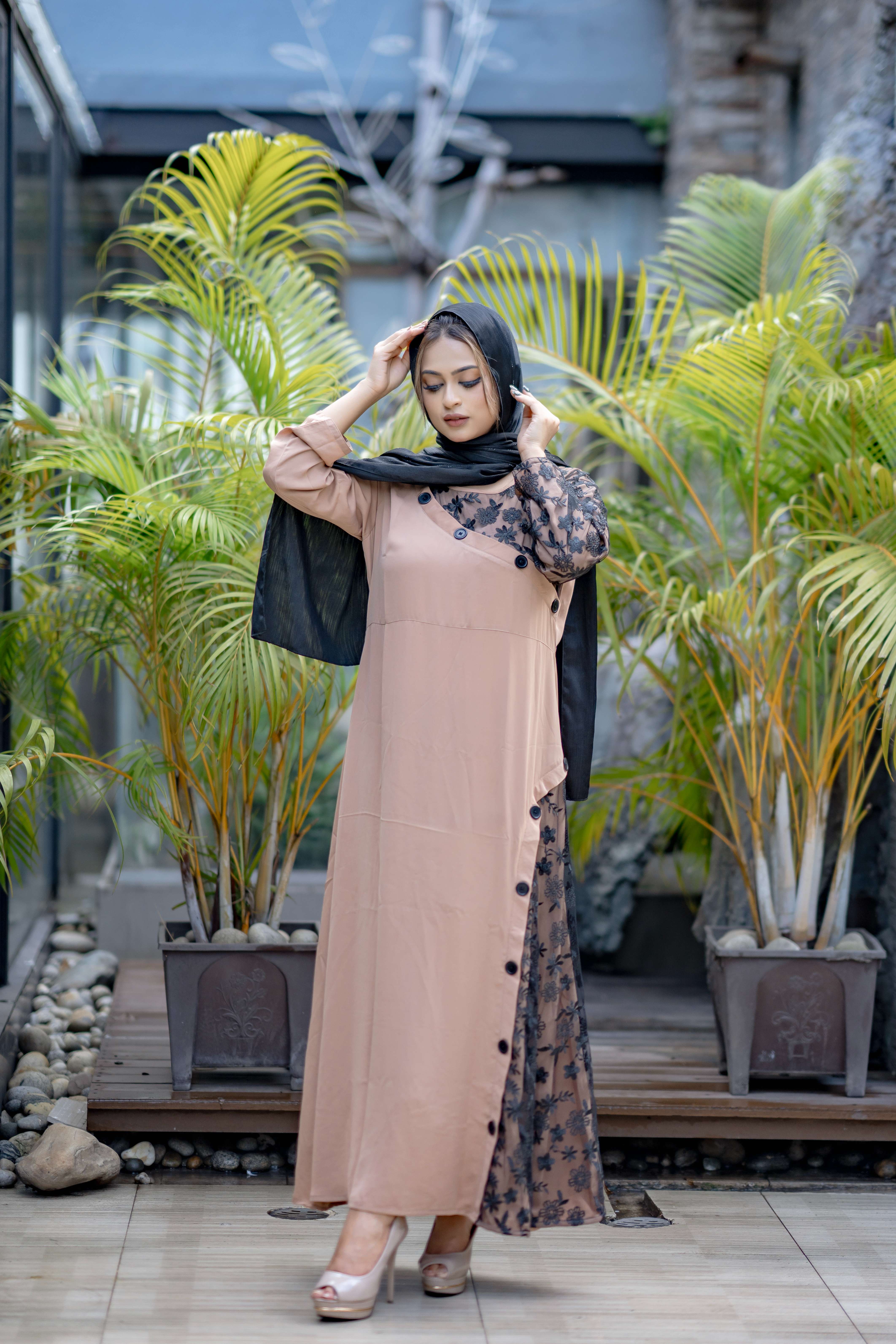 হিজাব গাউন | Hijab Gown | Shopping Zone BD | Style #G1499NB