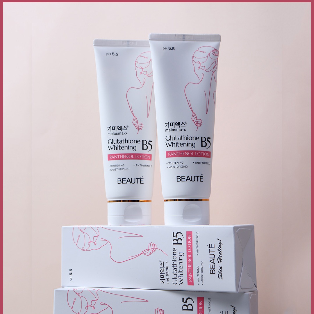 Glutathione whitening B5 Panthenol Lotion 160ml