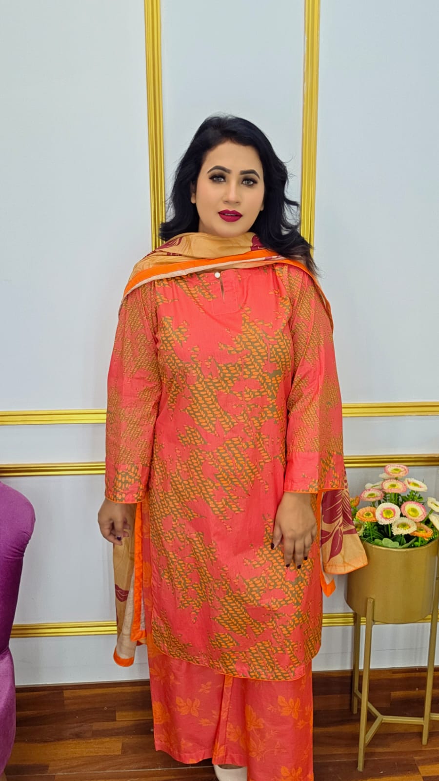 রেডি থ্রি পিস | Ready Three Piece | Shopping Zone BD | Style #G1799R