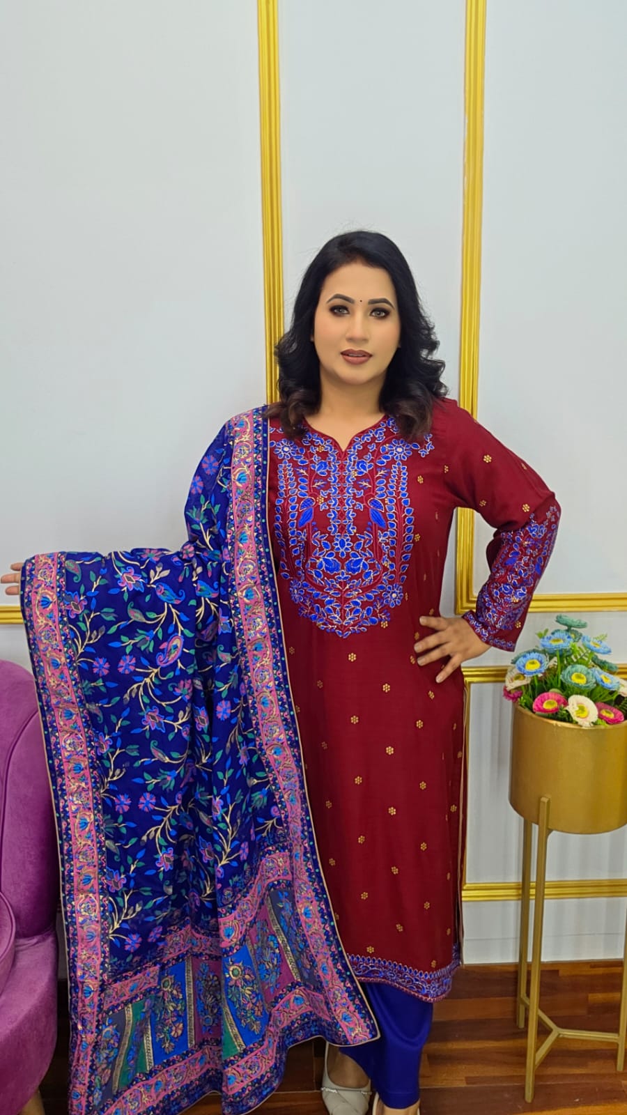 Unstitched Three Piece - Beautiful Collection