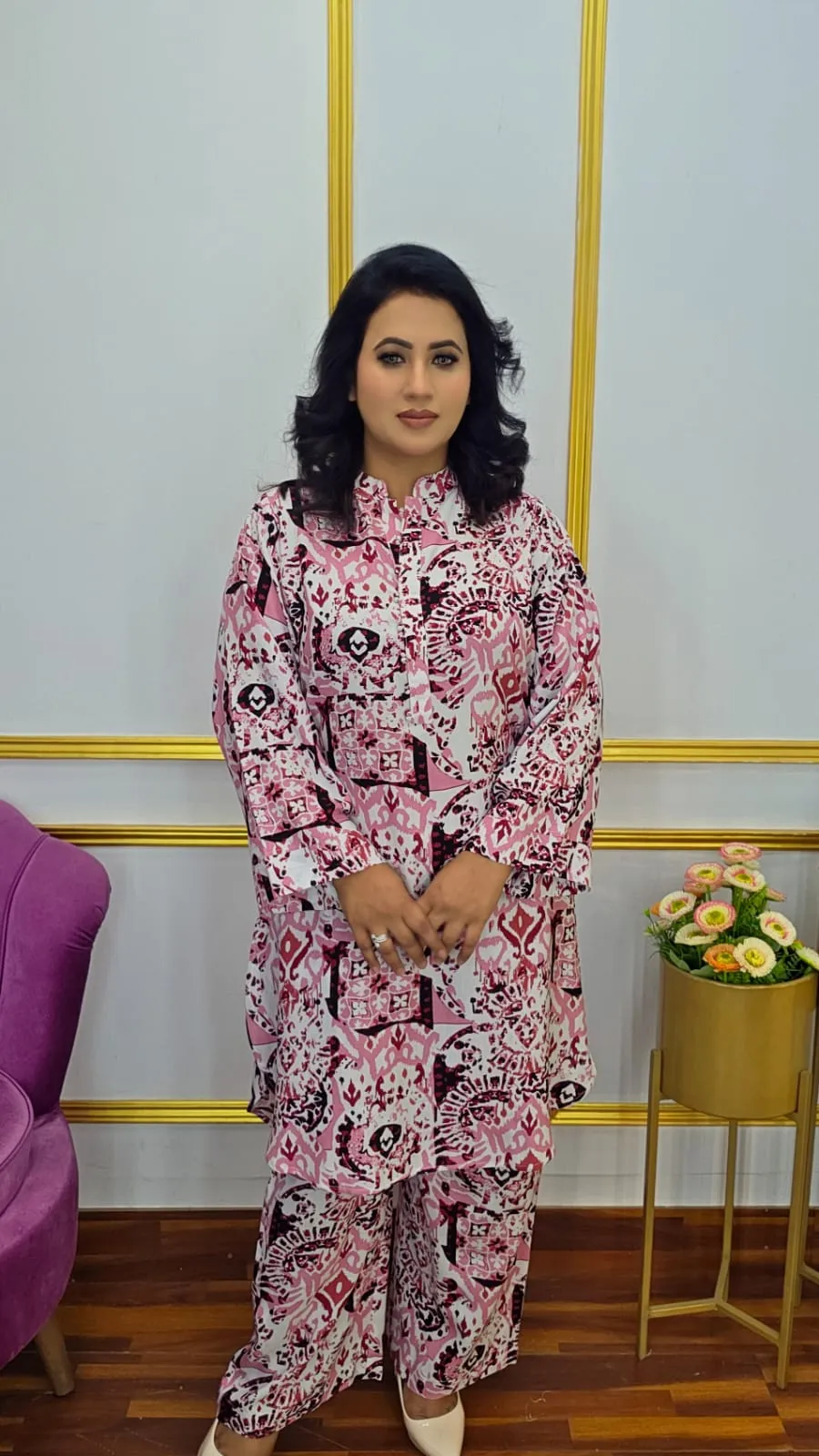 Elegant Panjabi Style Co-Ord Set