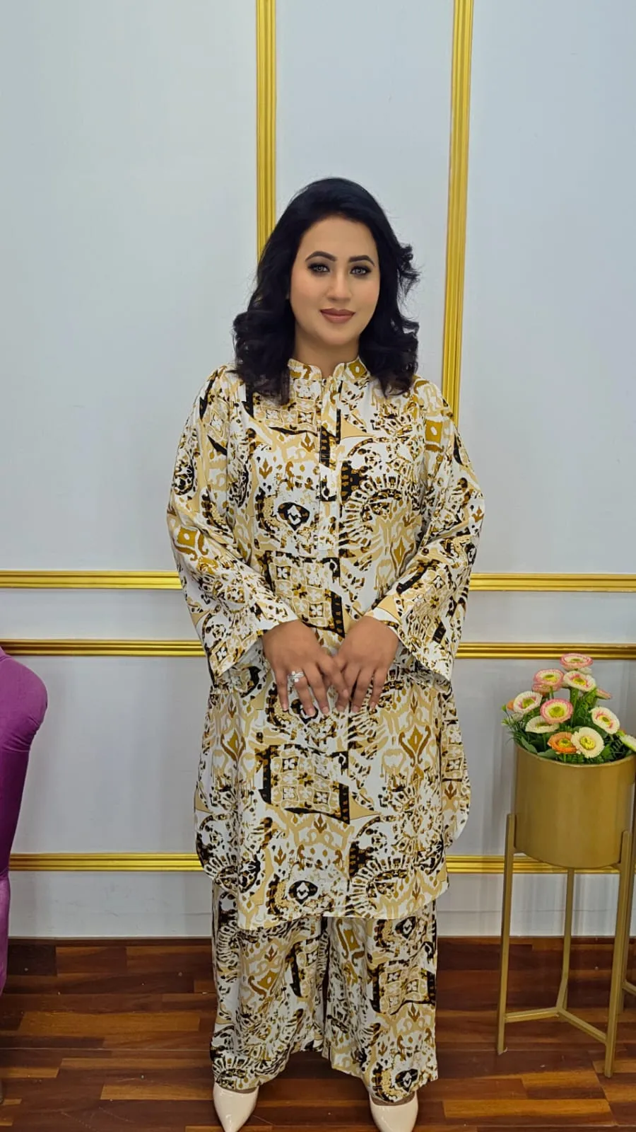 Women’s Panjabi Style Co-Ord Set