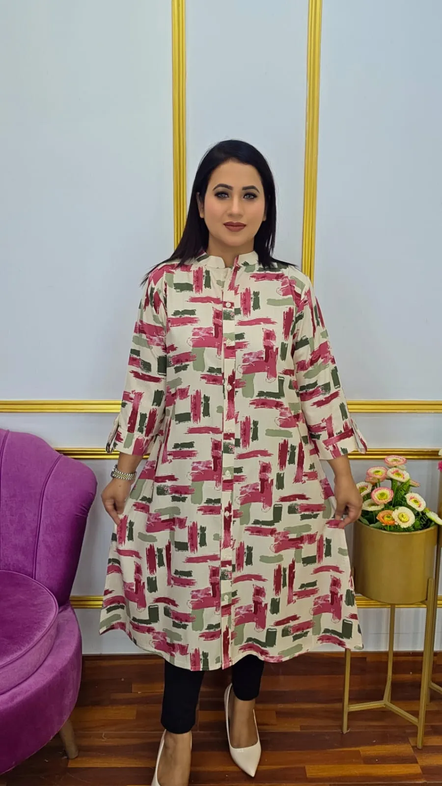 Trendy Long Shirt For Women