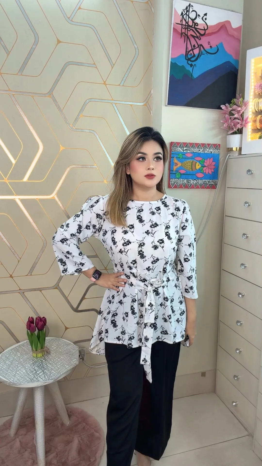 Soft Georgette Single Top