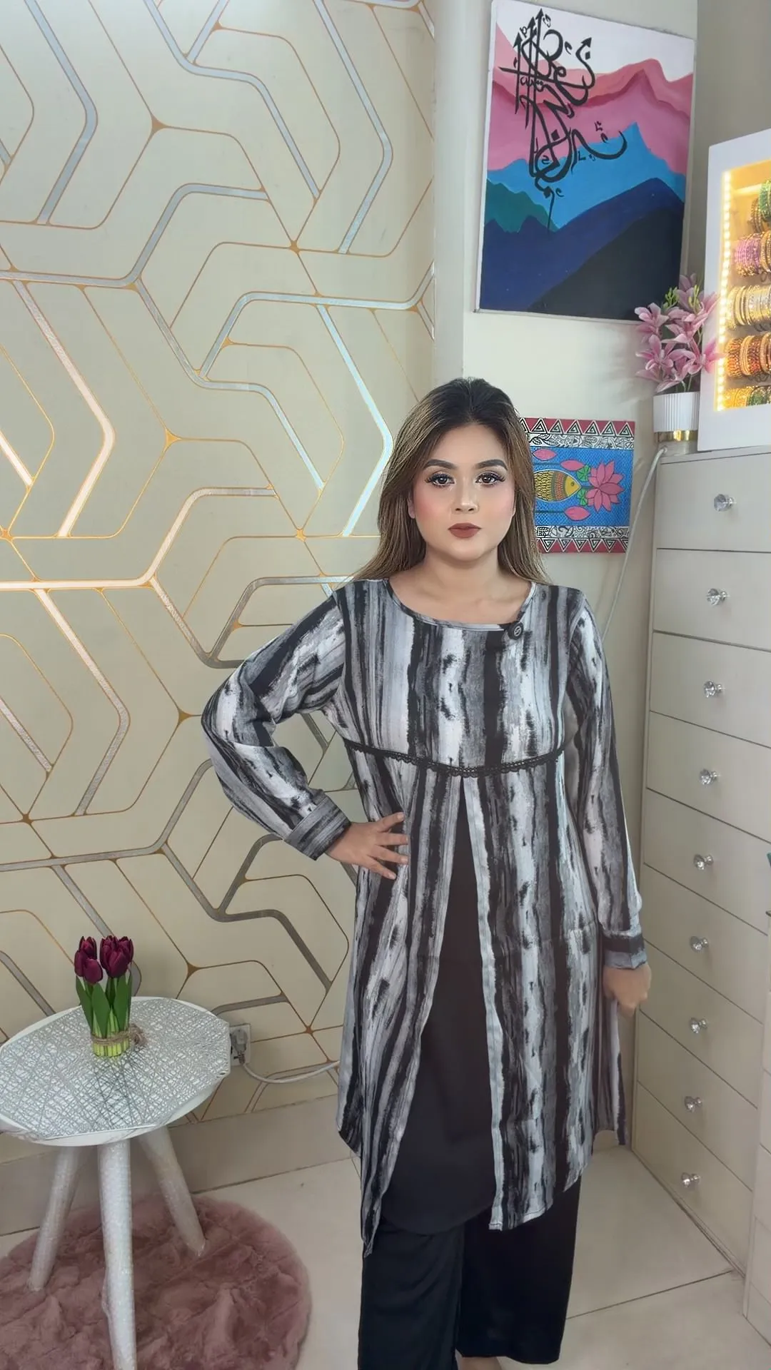 Craft Georgette Co-Ord Set