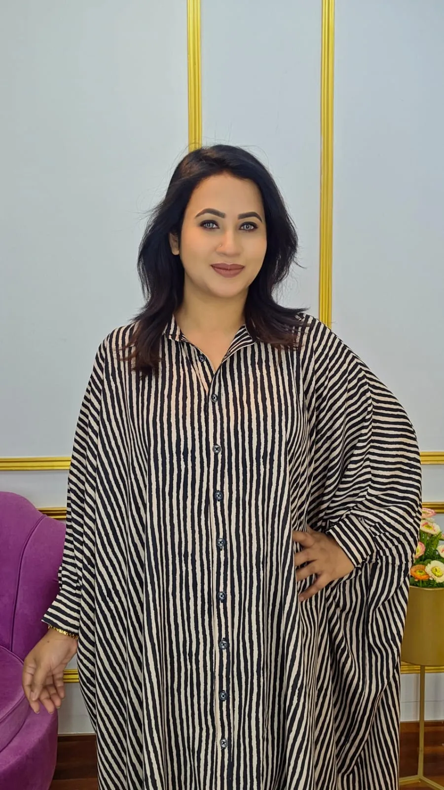 Luxury Georgette Kaftan Set