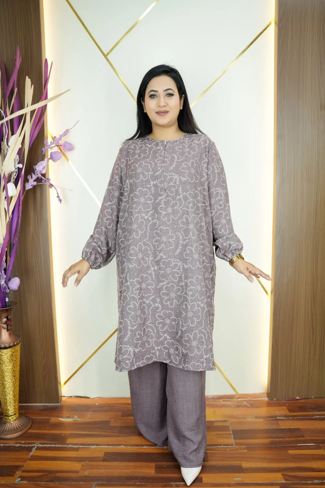 Imported Thai Shirt Pant Co-Ords – Free Size