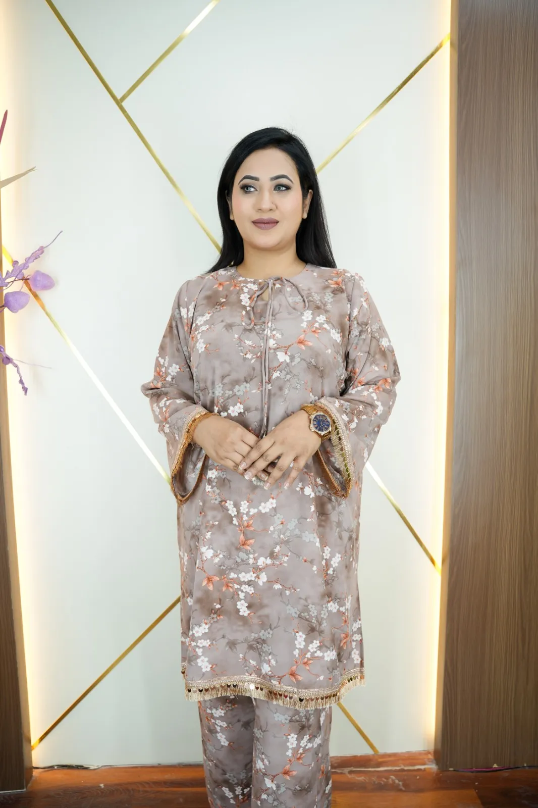 Luxury Georgette Co-Ords Set – Pakistani Style