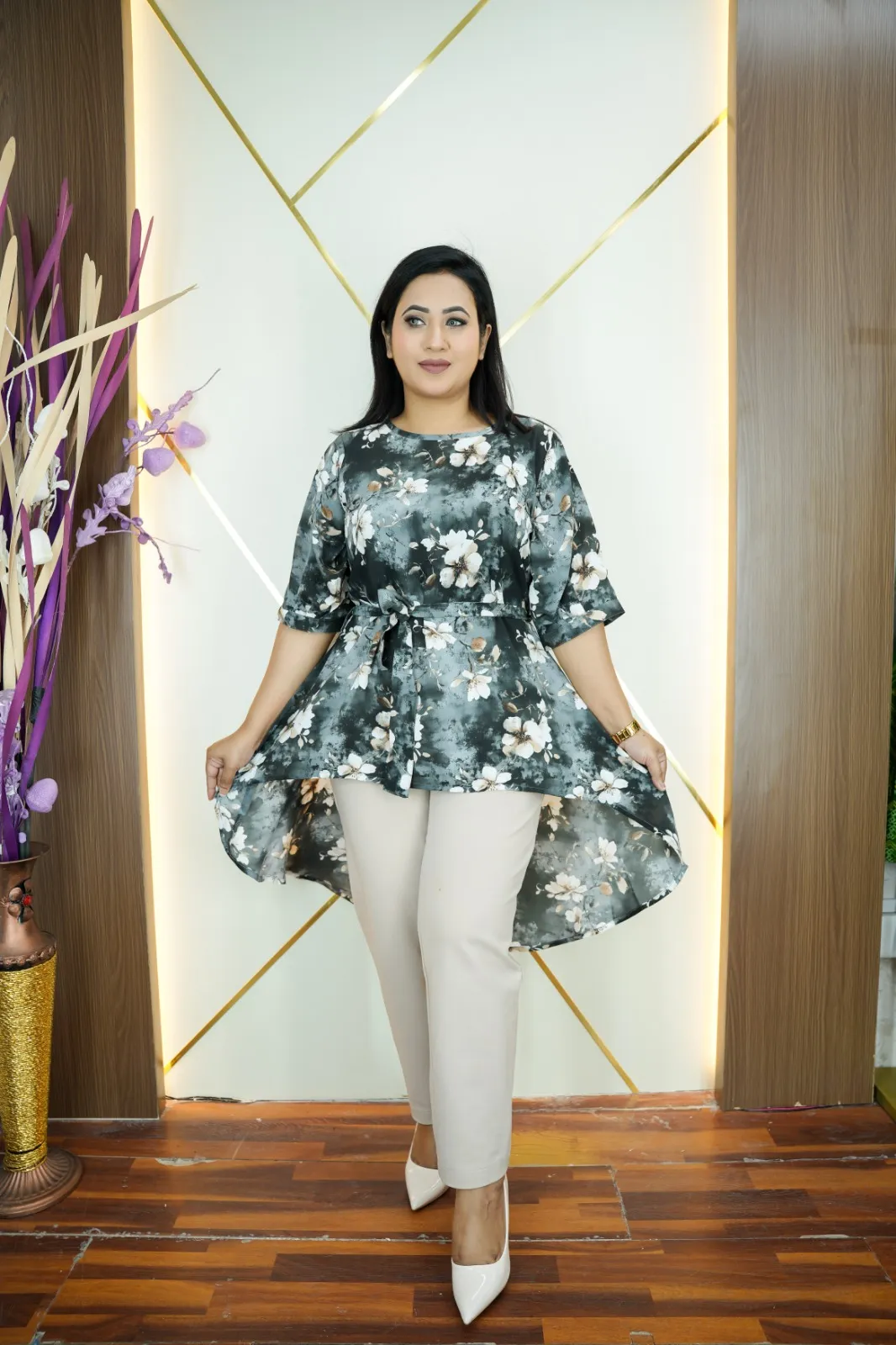 Western Malai Georgette Tops