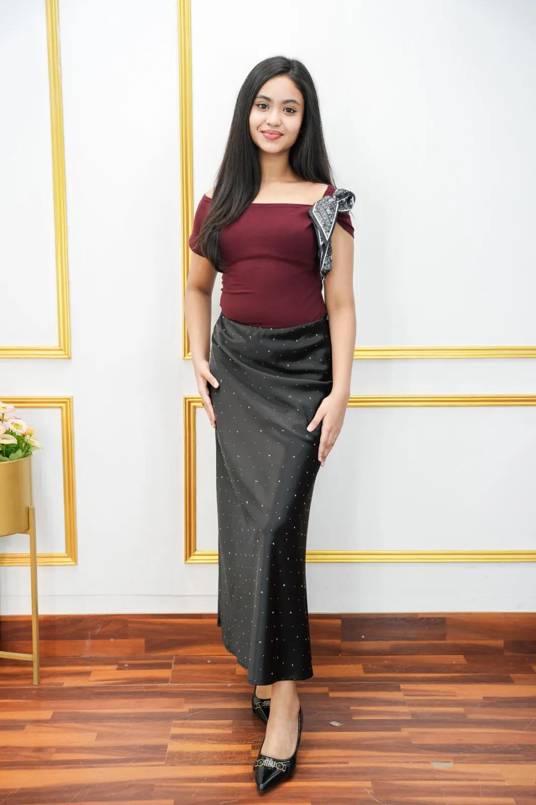 Imported Thai Long Skirt – Elegant Comfortable Fit