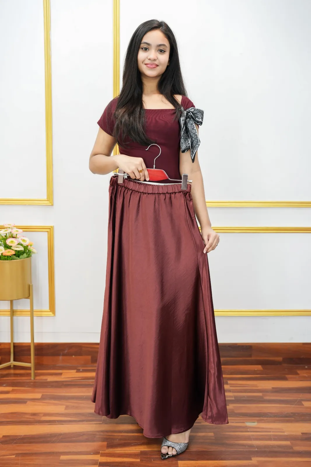 Trendy Imported Thai Long Skirt Outfit