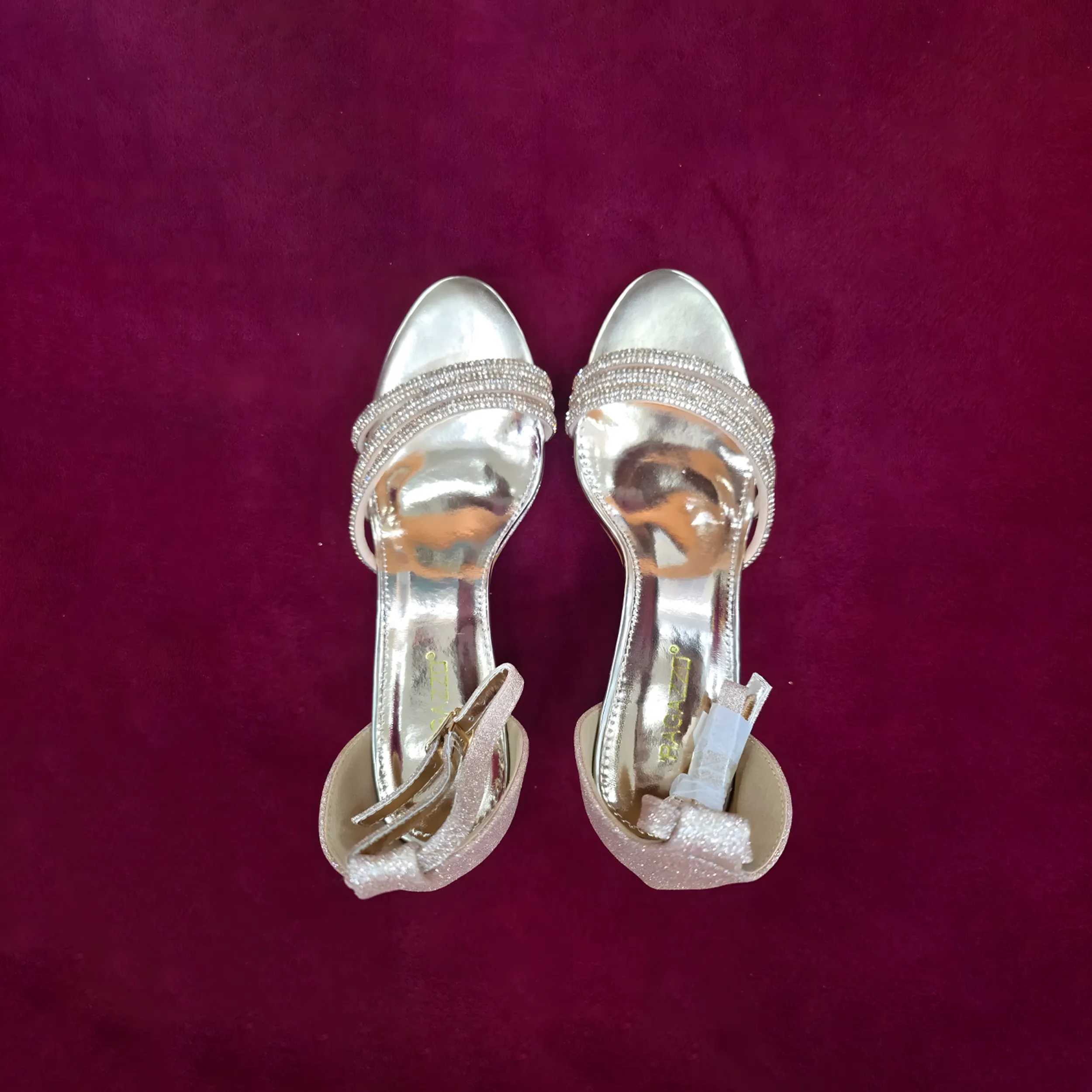 Ladies Shoes Champagne Color – Free Size Comfort