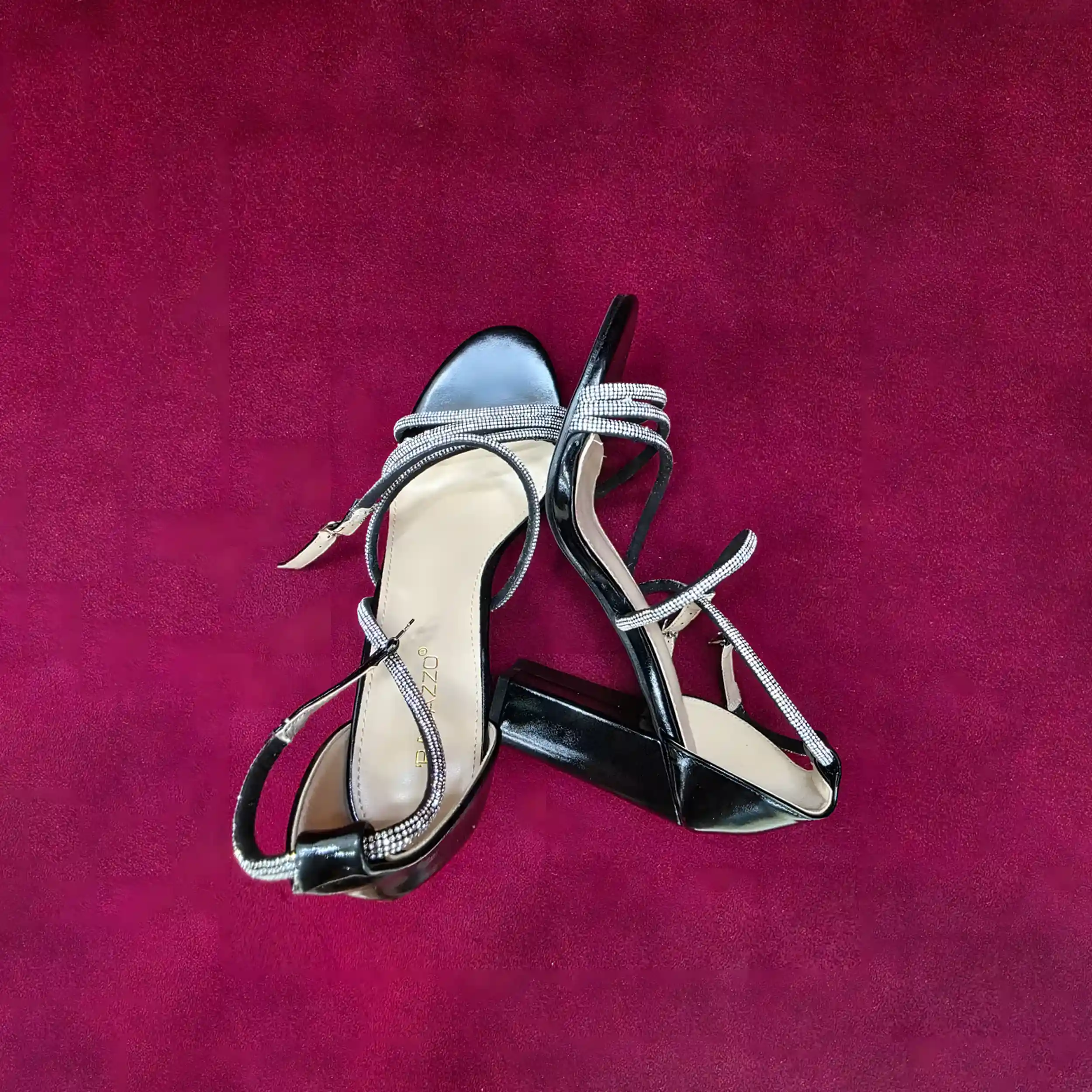 Ladies Black Color Shoes – Free Size Style