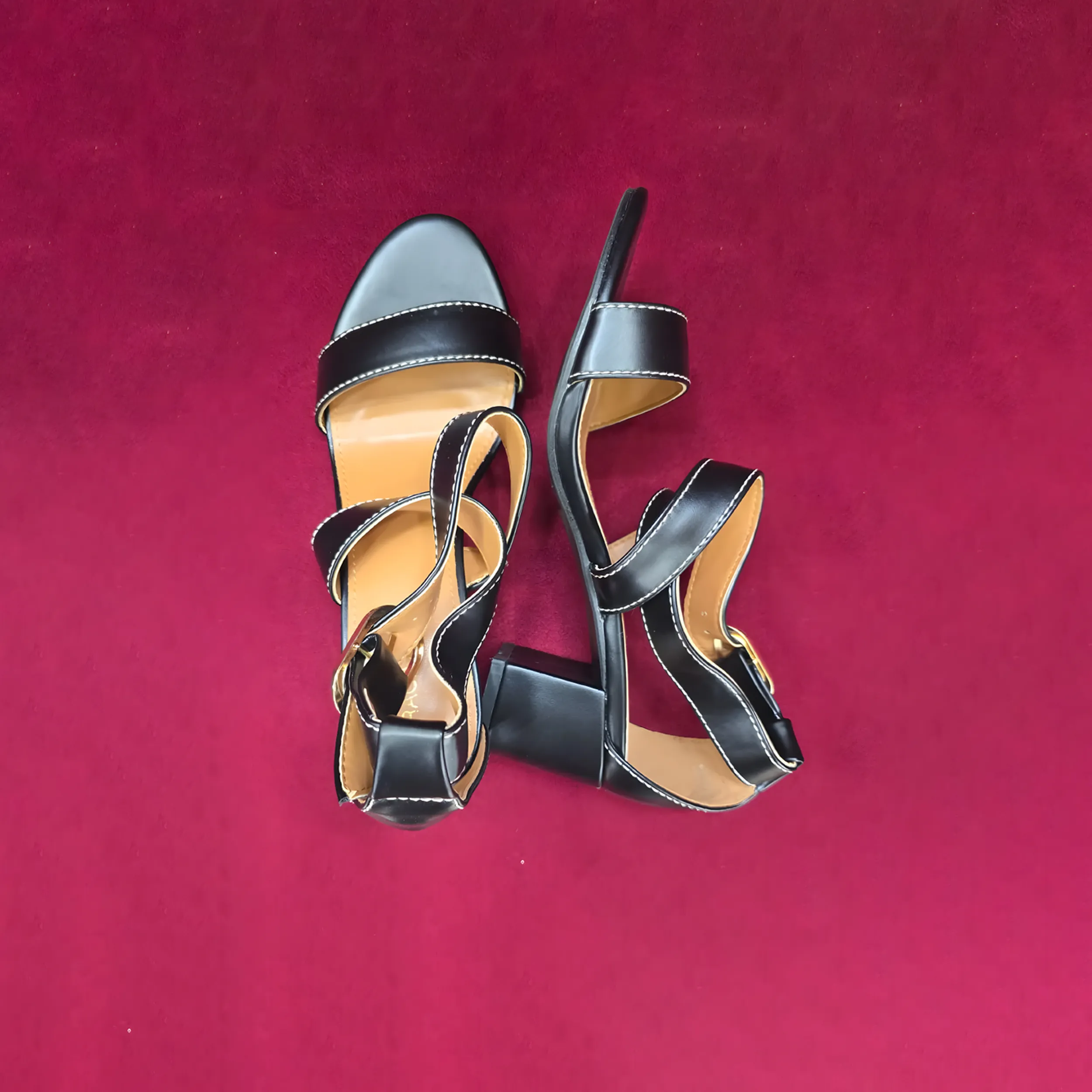 Ladies Black Shoes – Stylish Free Size Comfort