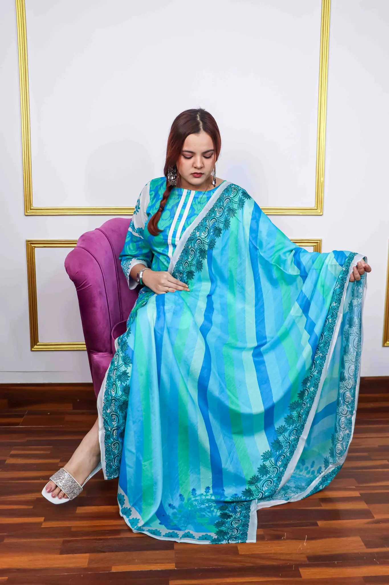 Luxury Cotton Unstitched Three Piece Suit