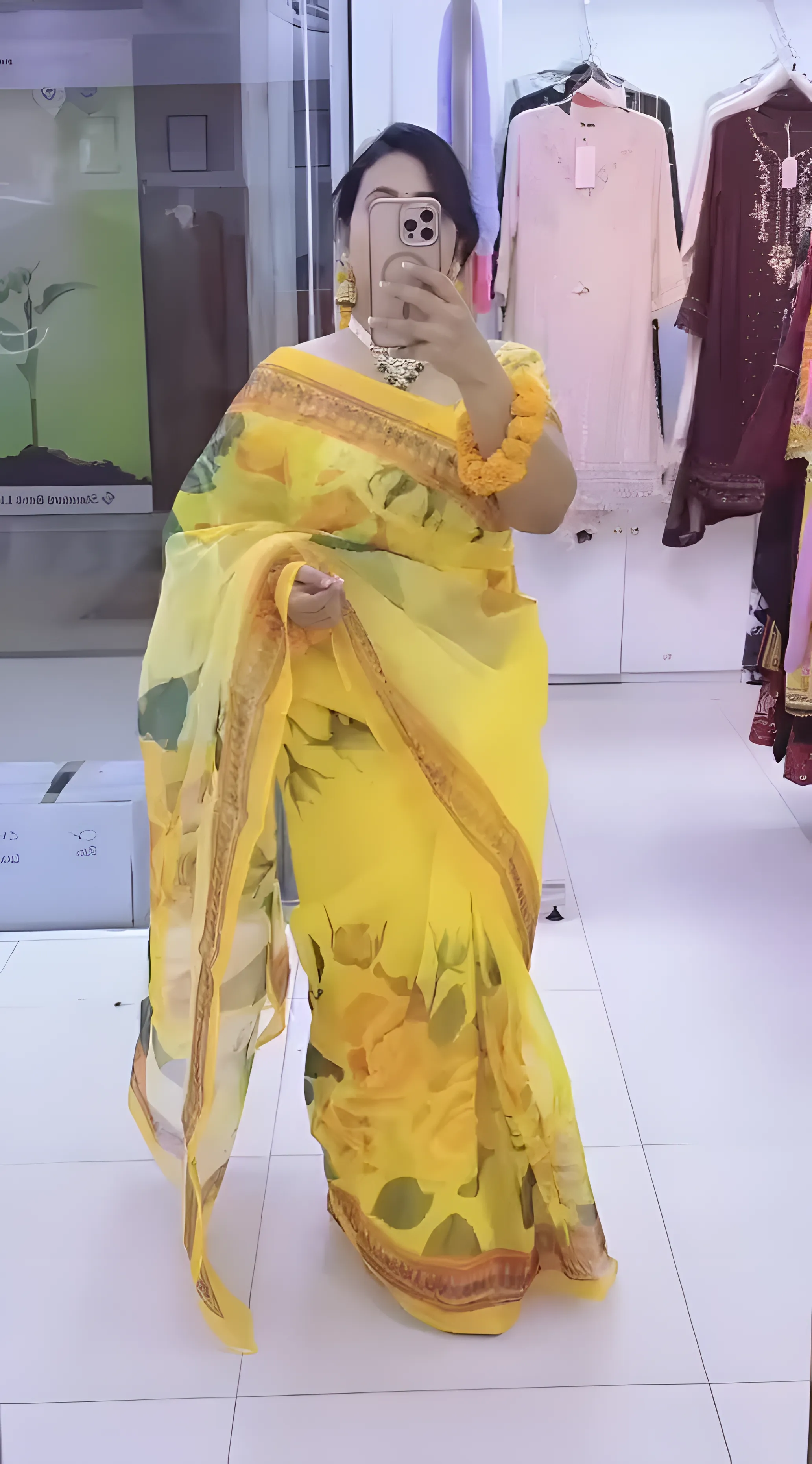 Elegant Soft Muslin Saree for Women