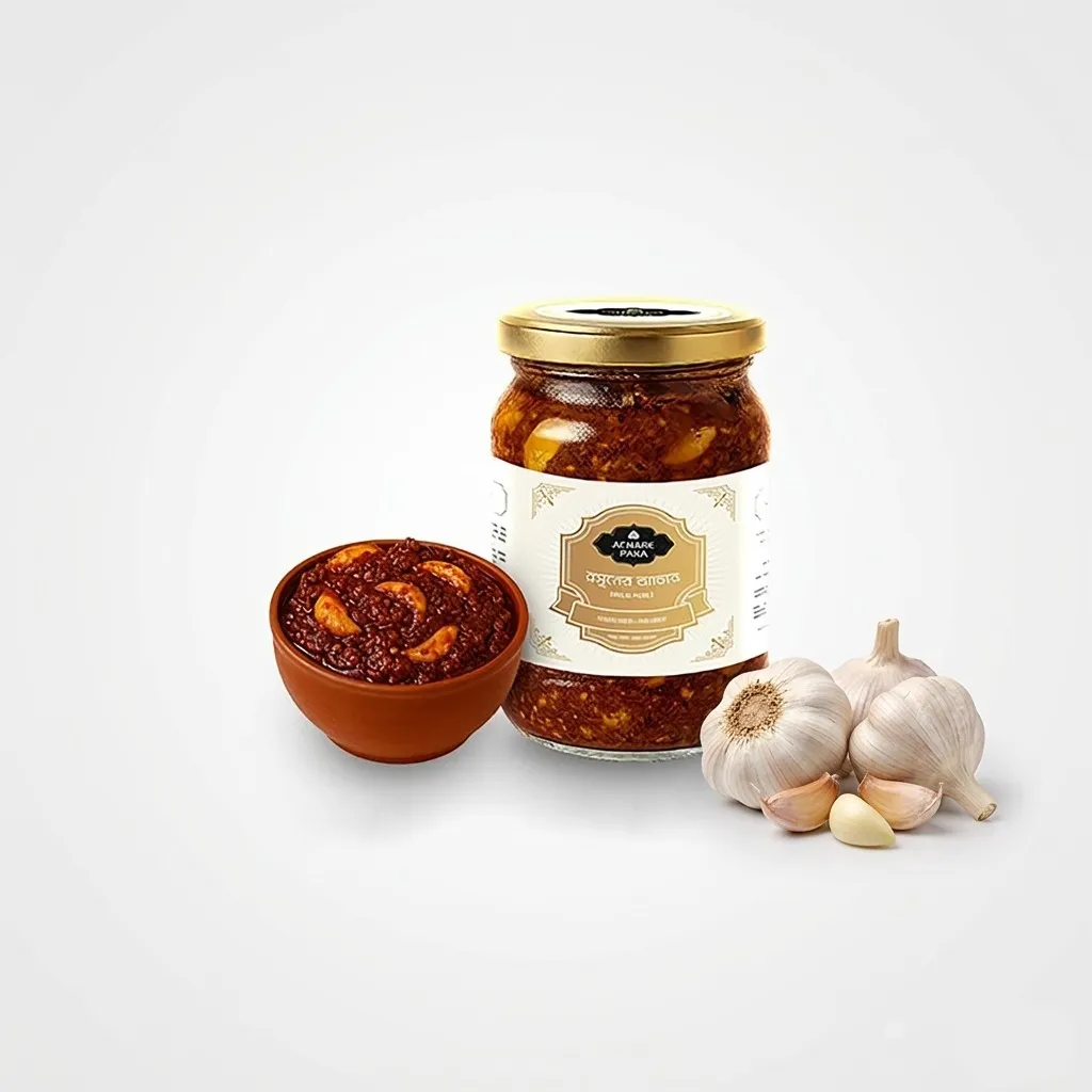 Authentic Garlic Pickle - Premium Quality Garlic Achar
