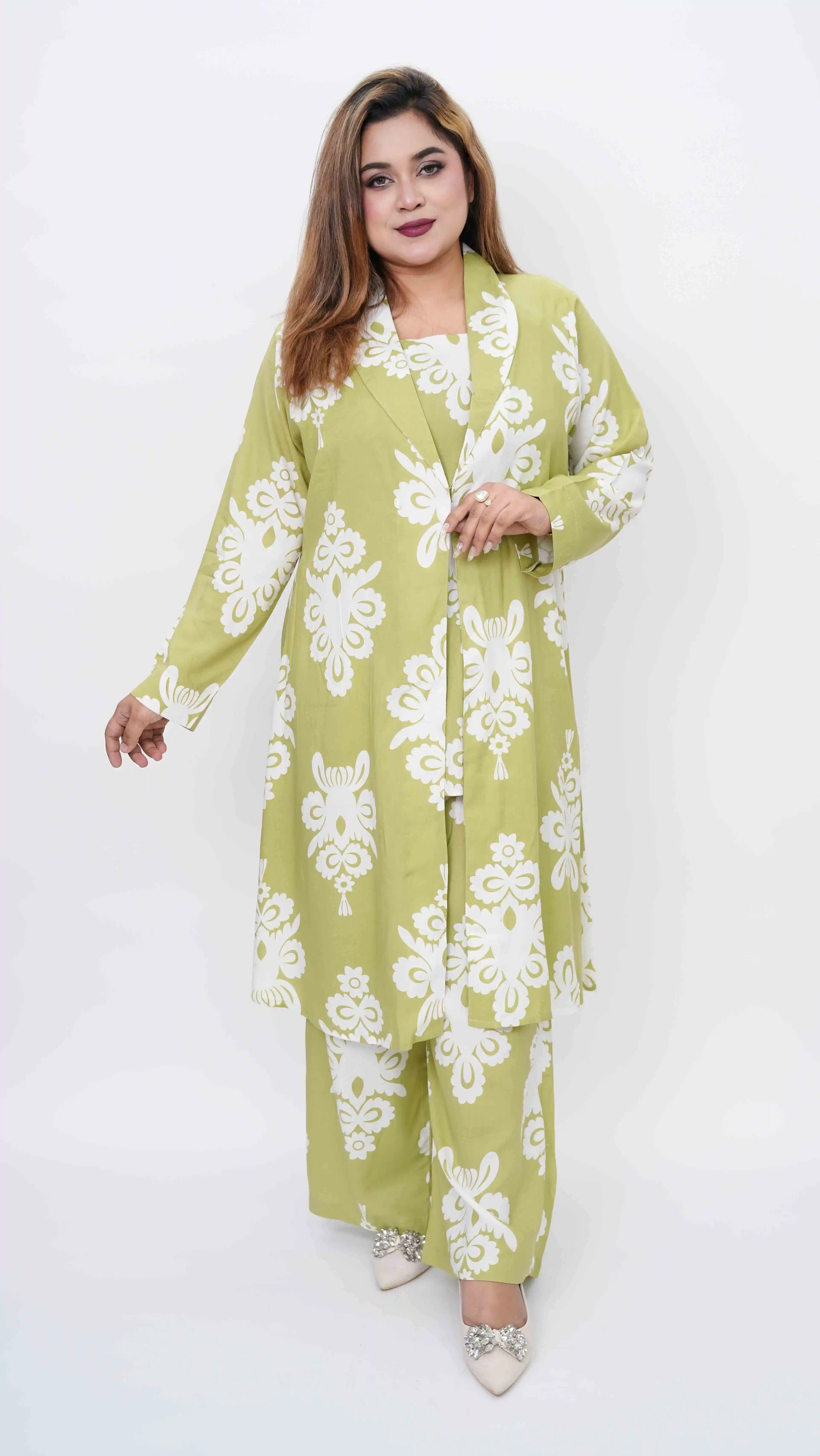 Stylish Imported Linen Co-Ord Set