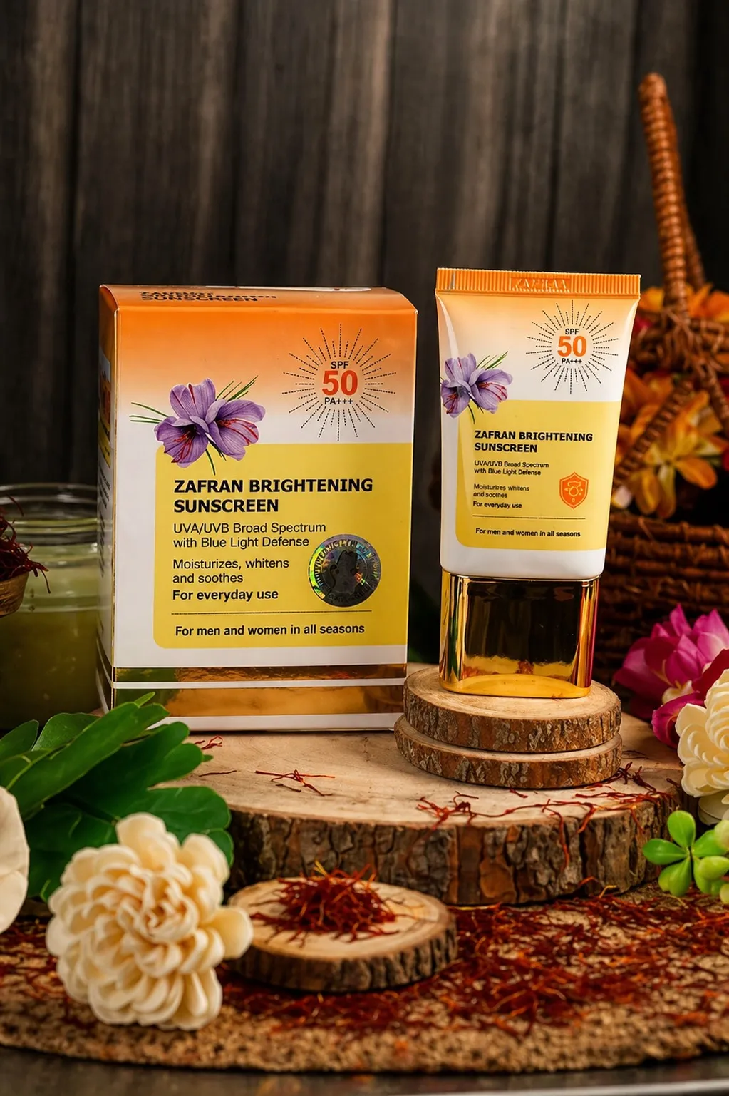 Zafran Brightening Sunscreen