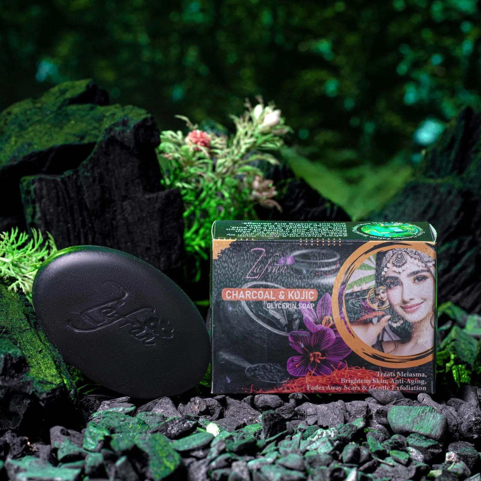 Lafaire Charcoal - Kojic Glycerin Soap