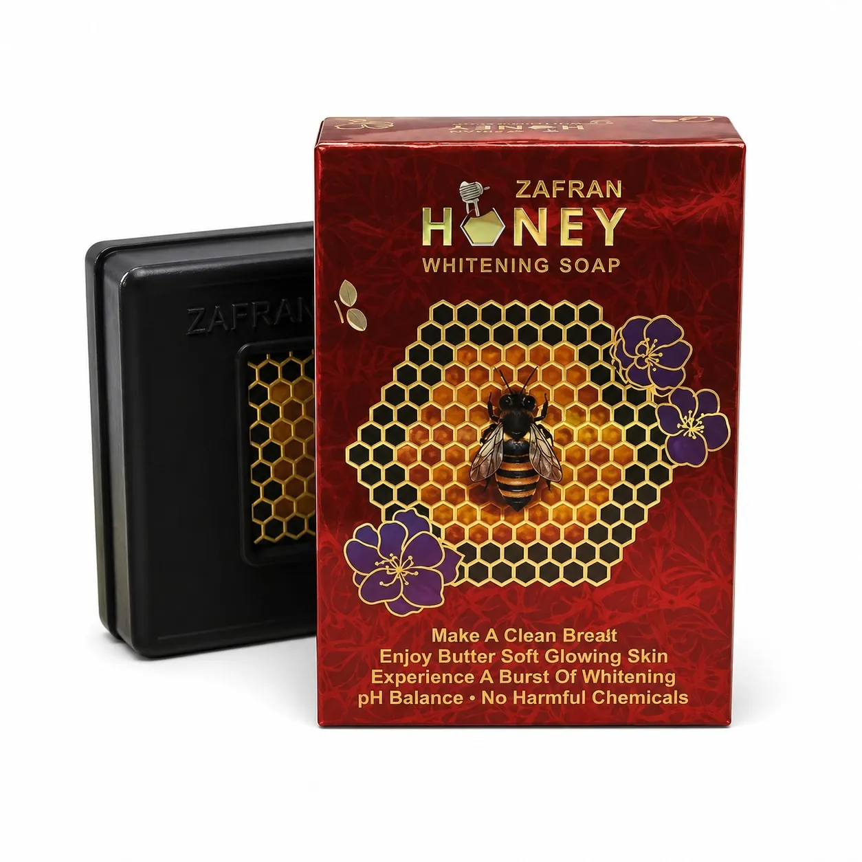 Zafran Honey Whitening Soap