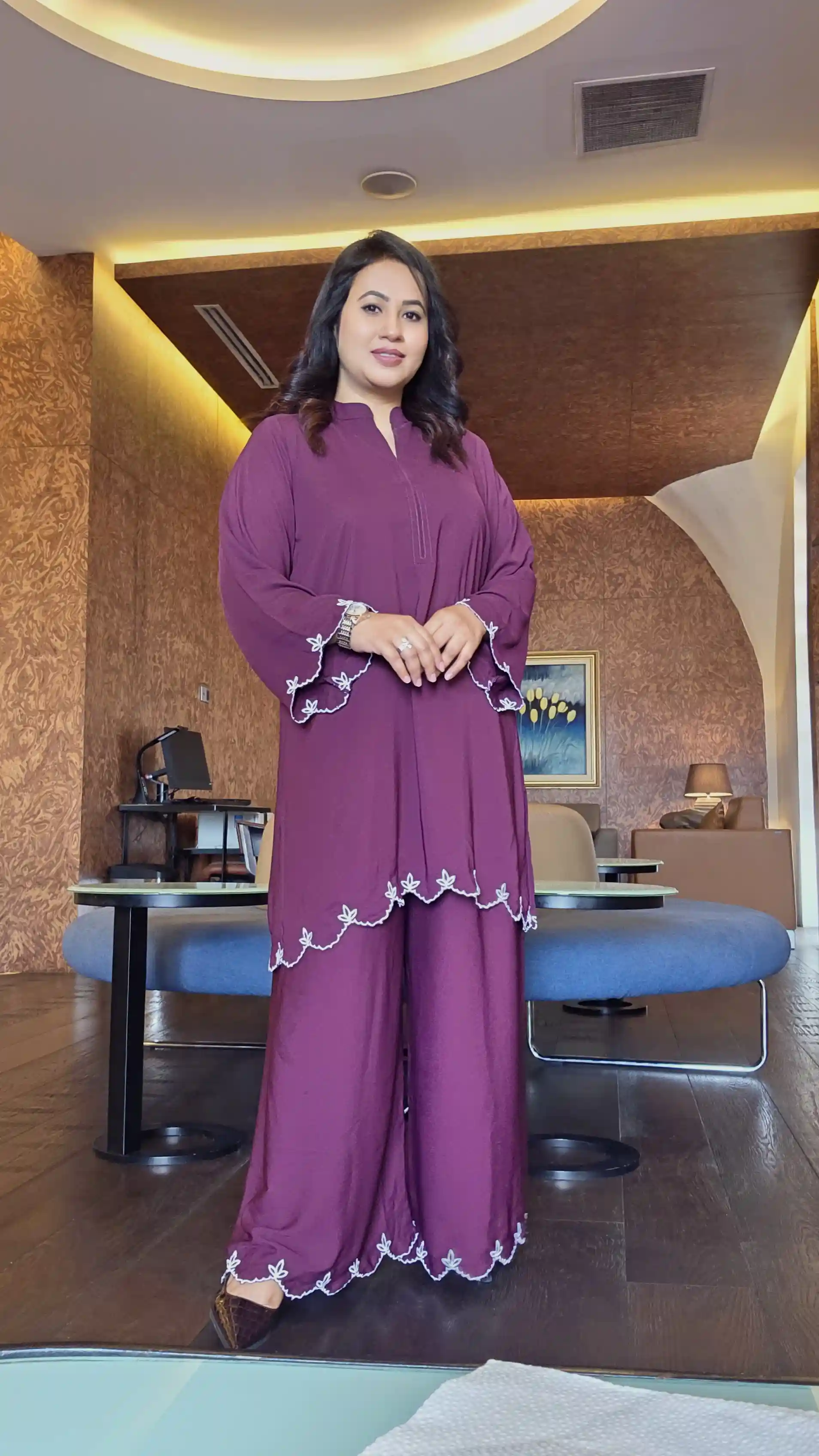 Cherry Fabric Co-Ord Set