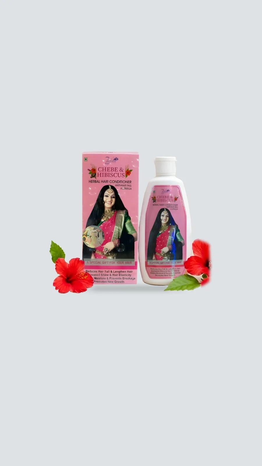 Zafran Chebe - Hibiscus Herbal Hair Conditioner