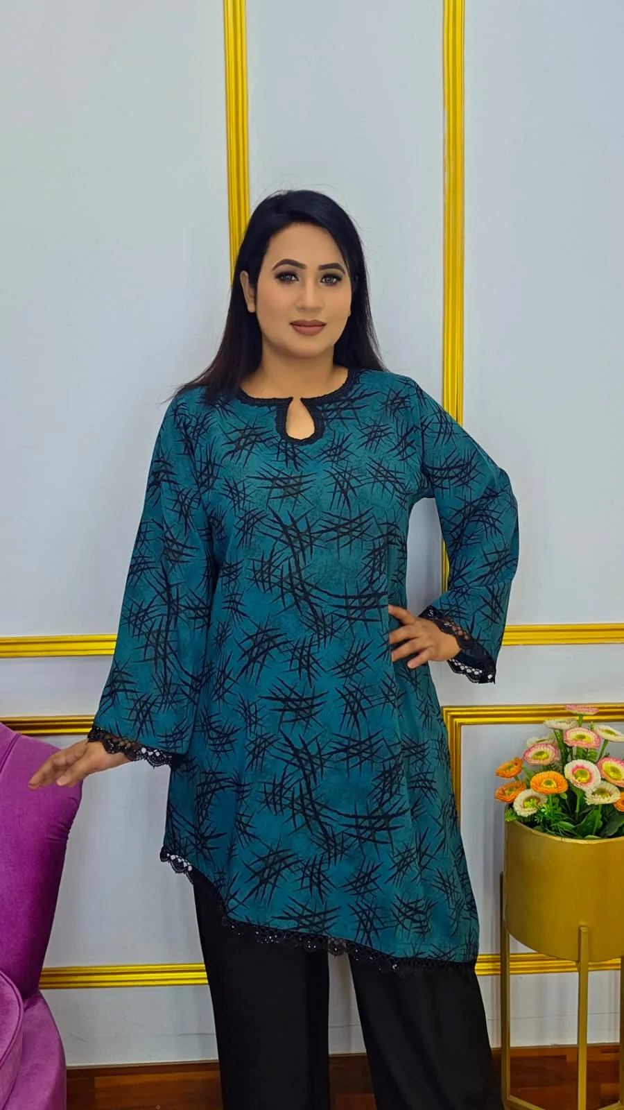 Premium Georgette Kurti Style Top