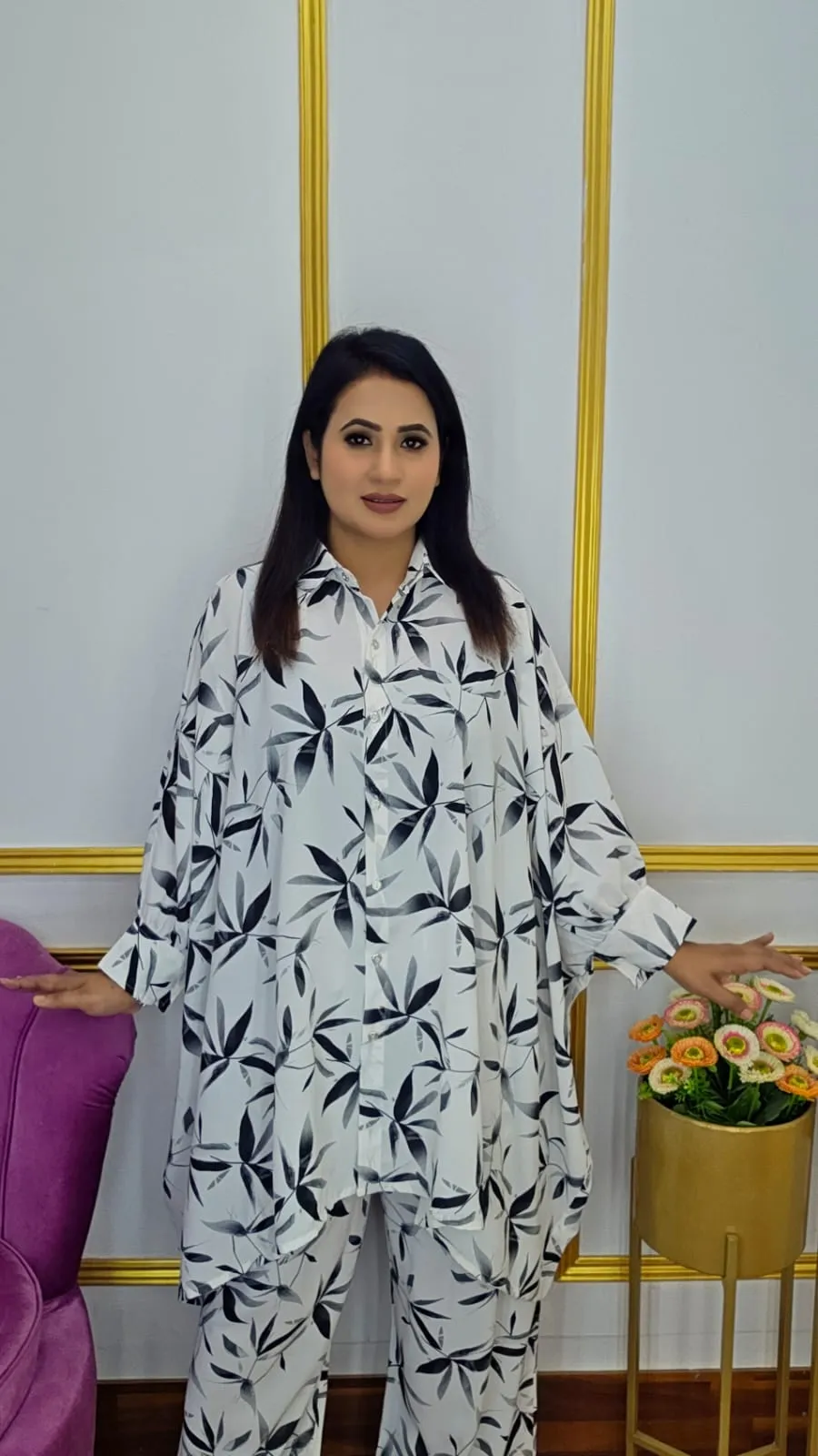 Kaftan Co-Ord Set for Women