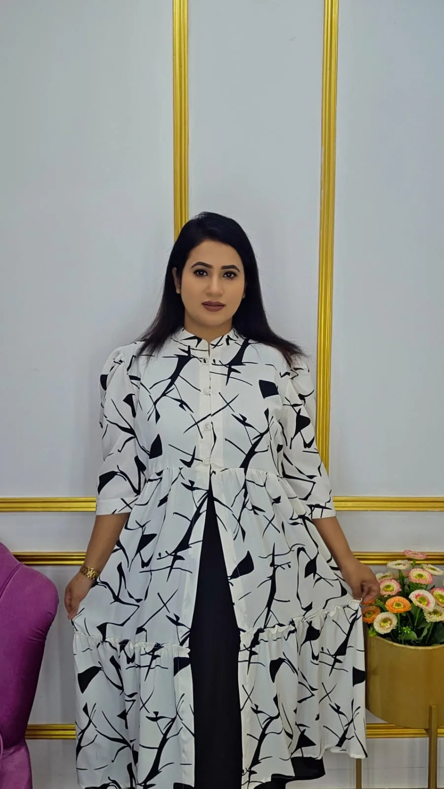 Exclusive Georgette Kurti Gown for Women