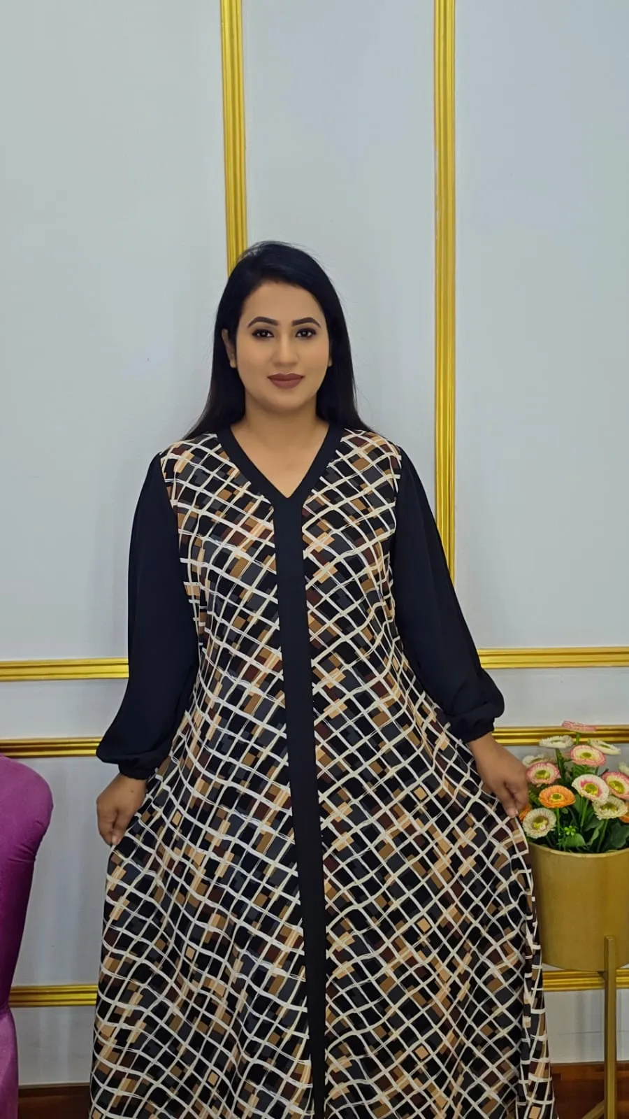 Exclusive Korean Georgette Long Gown for Women