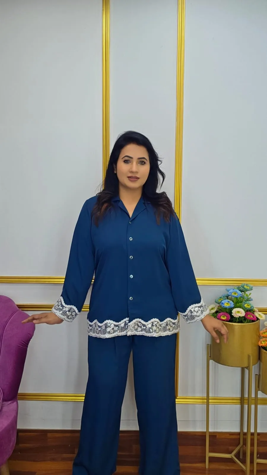 Dubai Cherry Co-Ord Set for Women