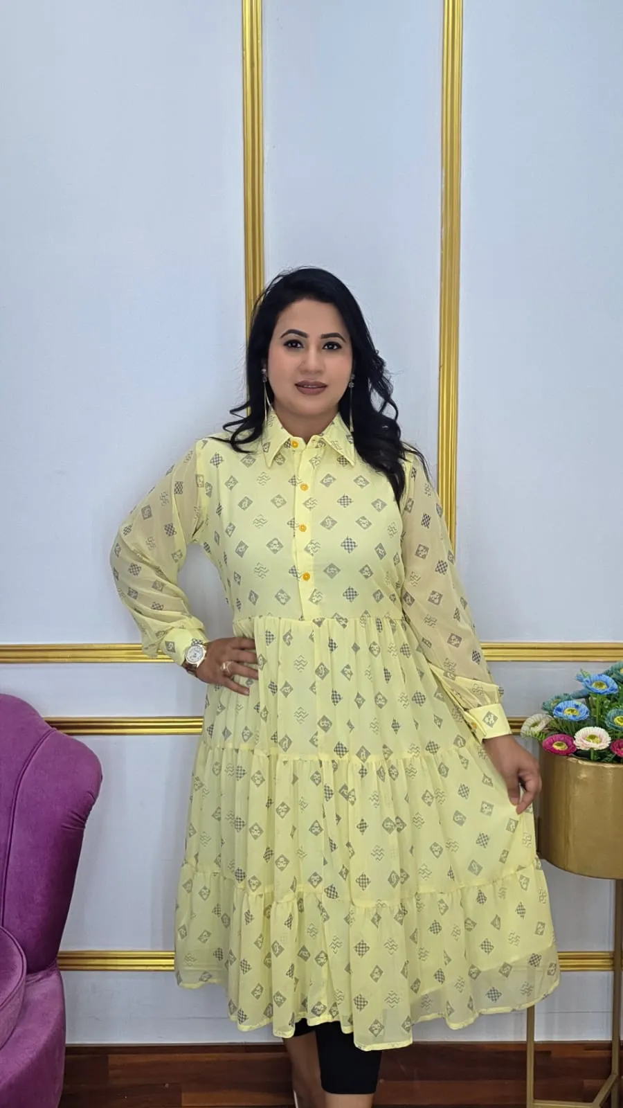 Midi Gown for Women