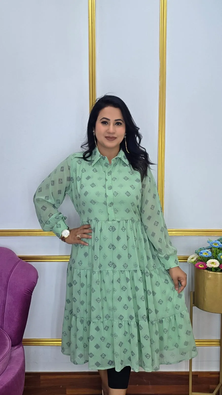 Midi Gown for Women