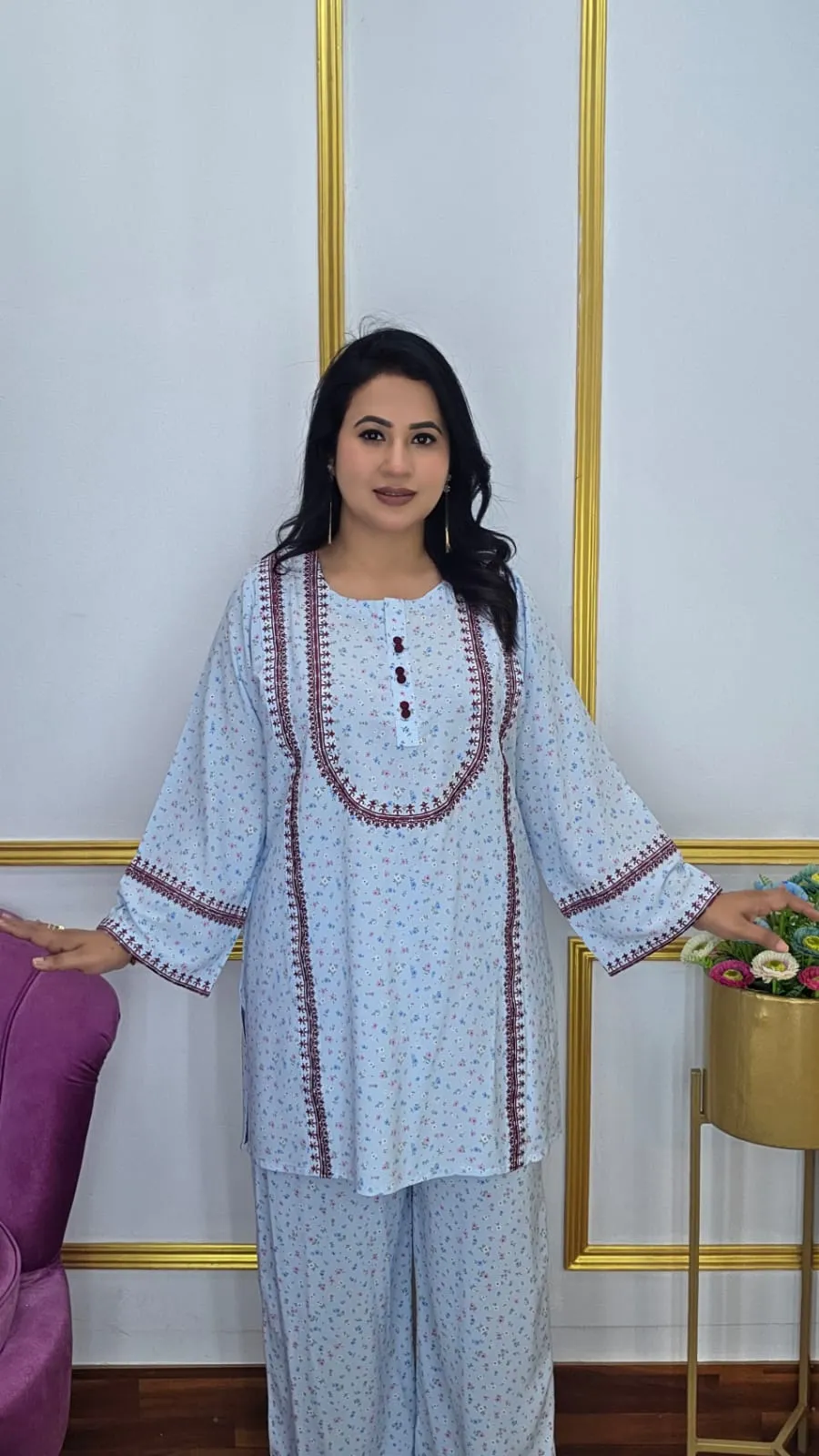 Alex Print Co-Ord Set for Women
