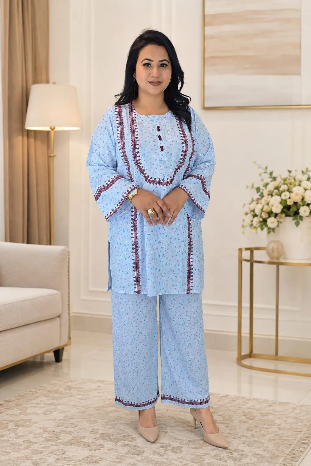 Alex Print Co-Ord Set for Women