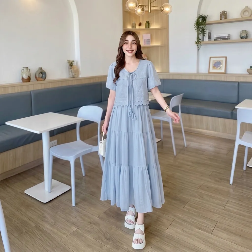 Thai Imported Elegant Gown | Premium Quality Stylish Ladies Gown