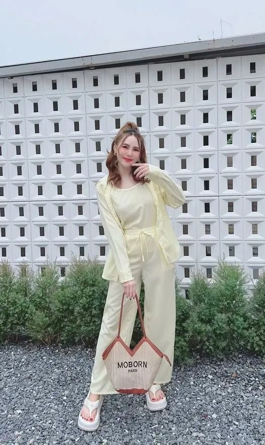 Imported Thai 2-Piece Shirt and Pant Co-ord Set - Edition PC