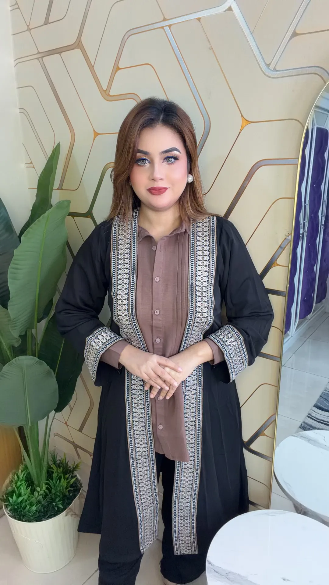 Original Dubai Cherry Long Shrug