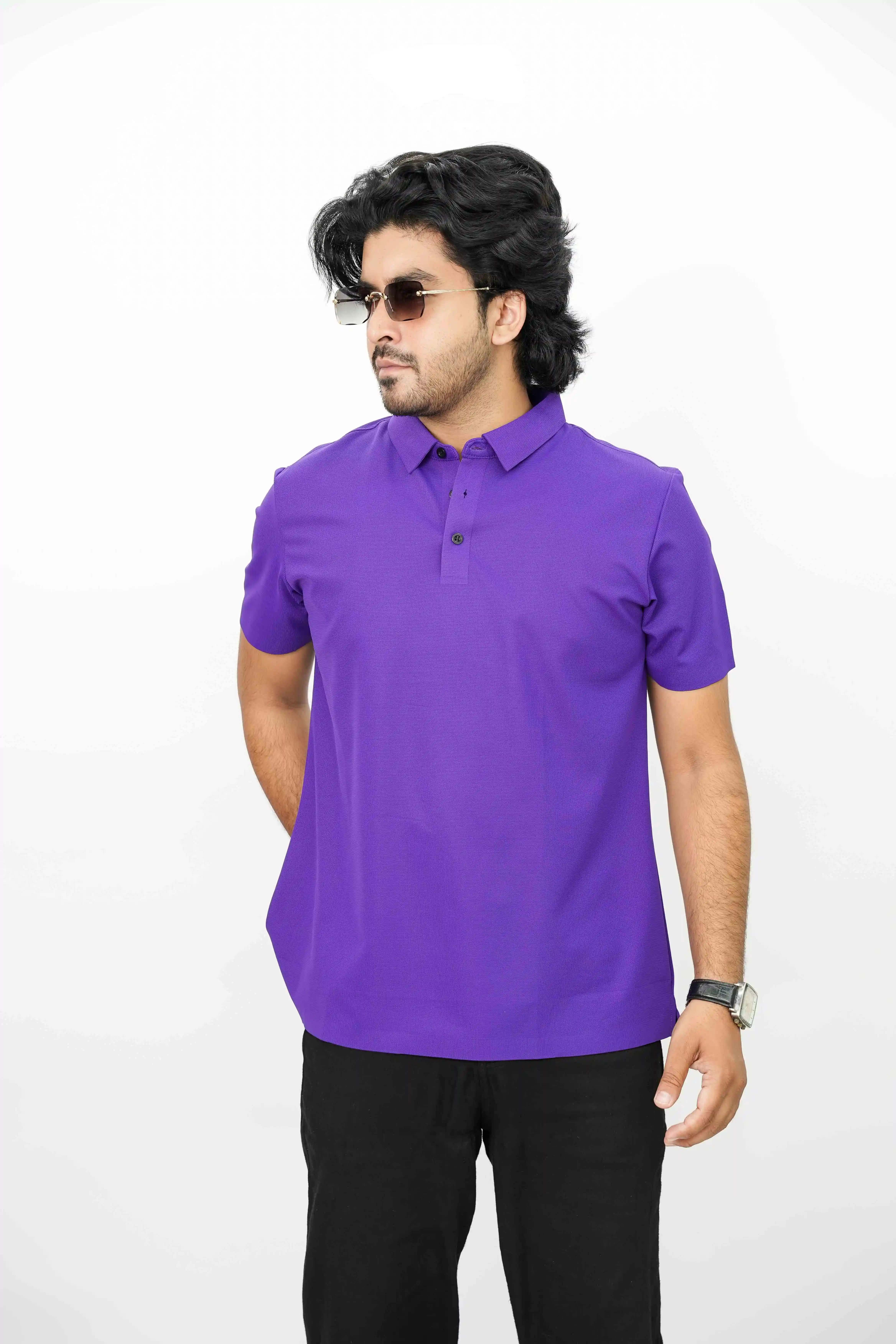 Imported Thai Premium T-Shirt Stylish Printed Collar Casual Men’s Wear