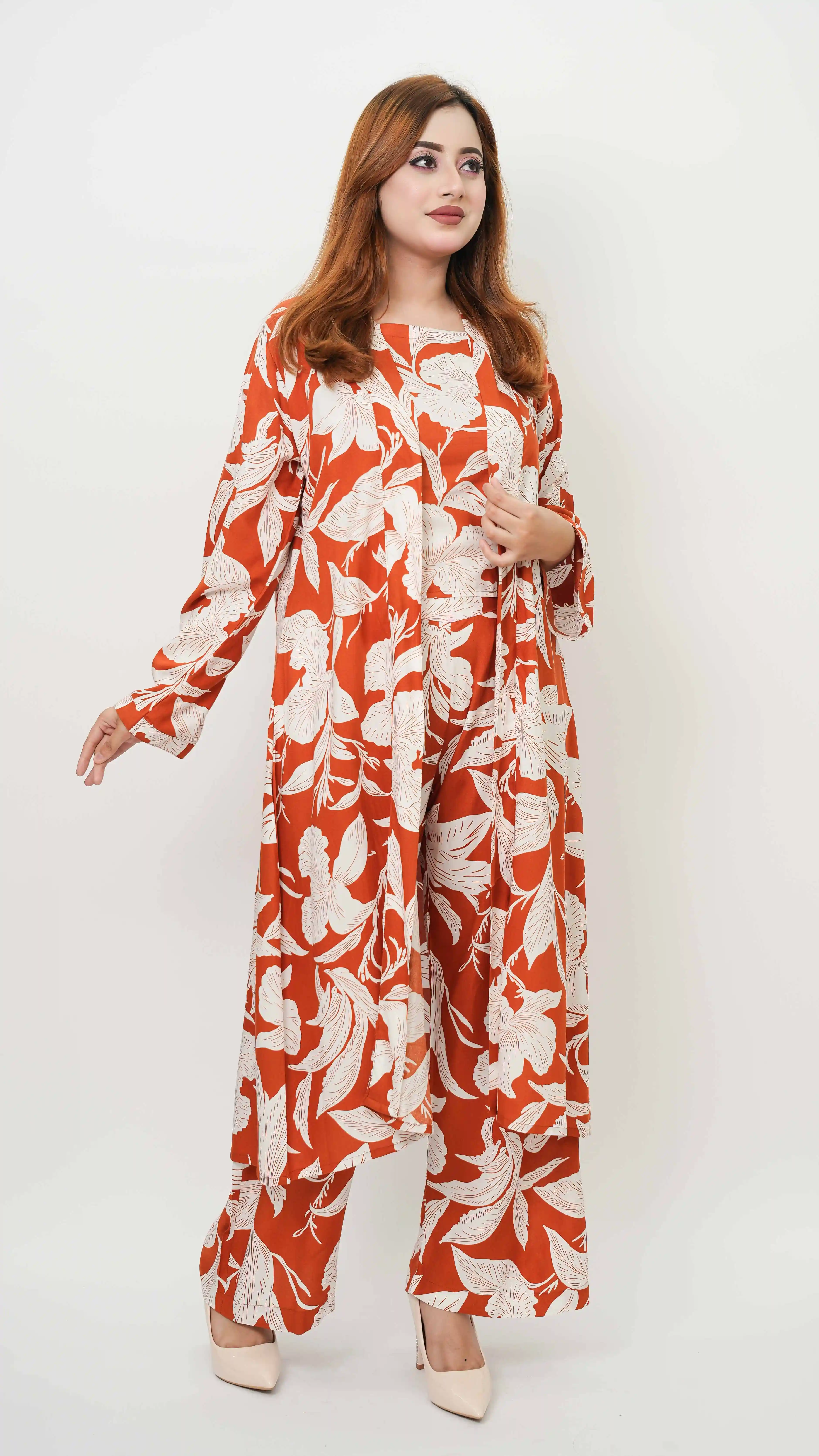 Linen Co-Ords with Shrug – Stylish Set
