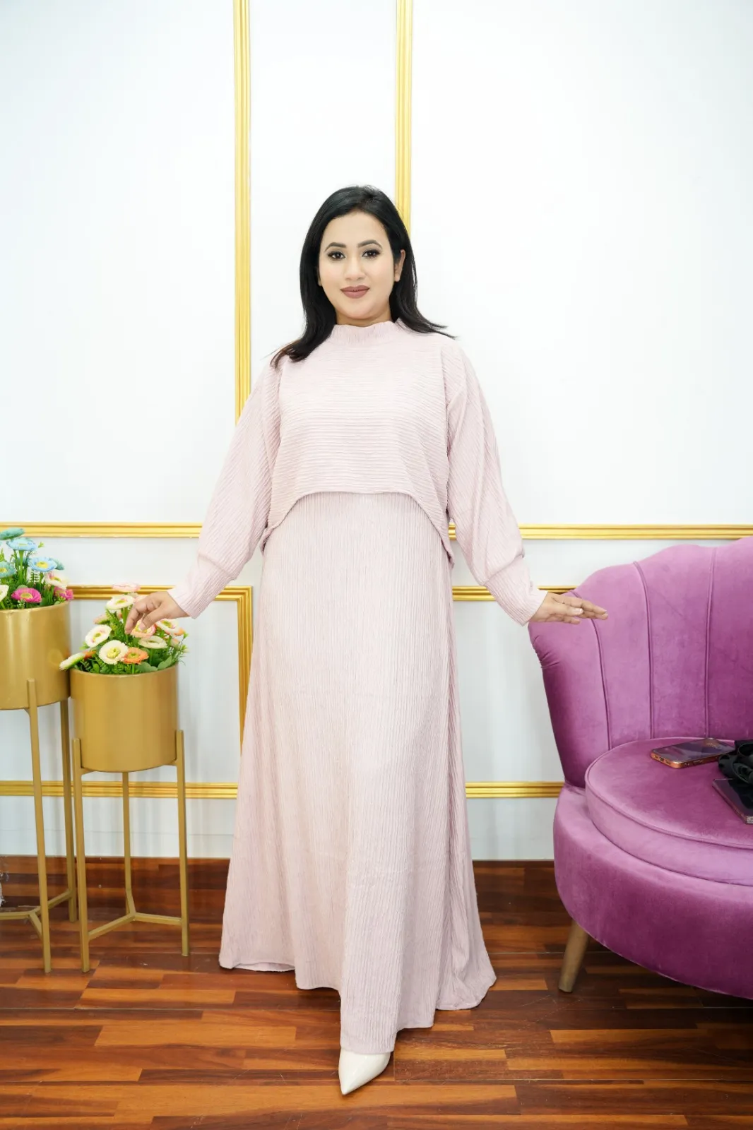 Imported Thai Cape Gown Two Piece Set for Women