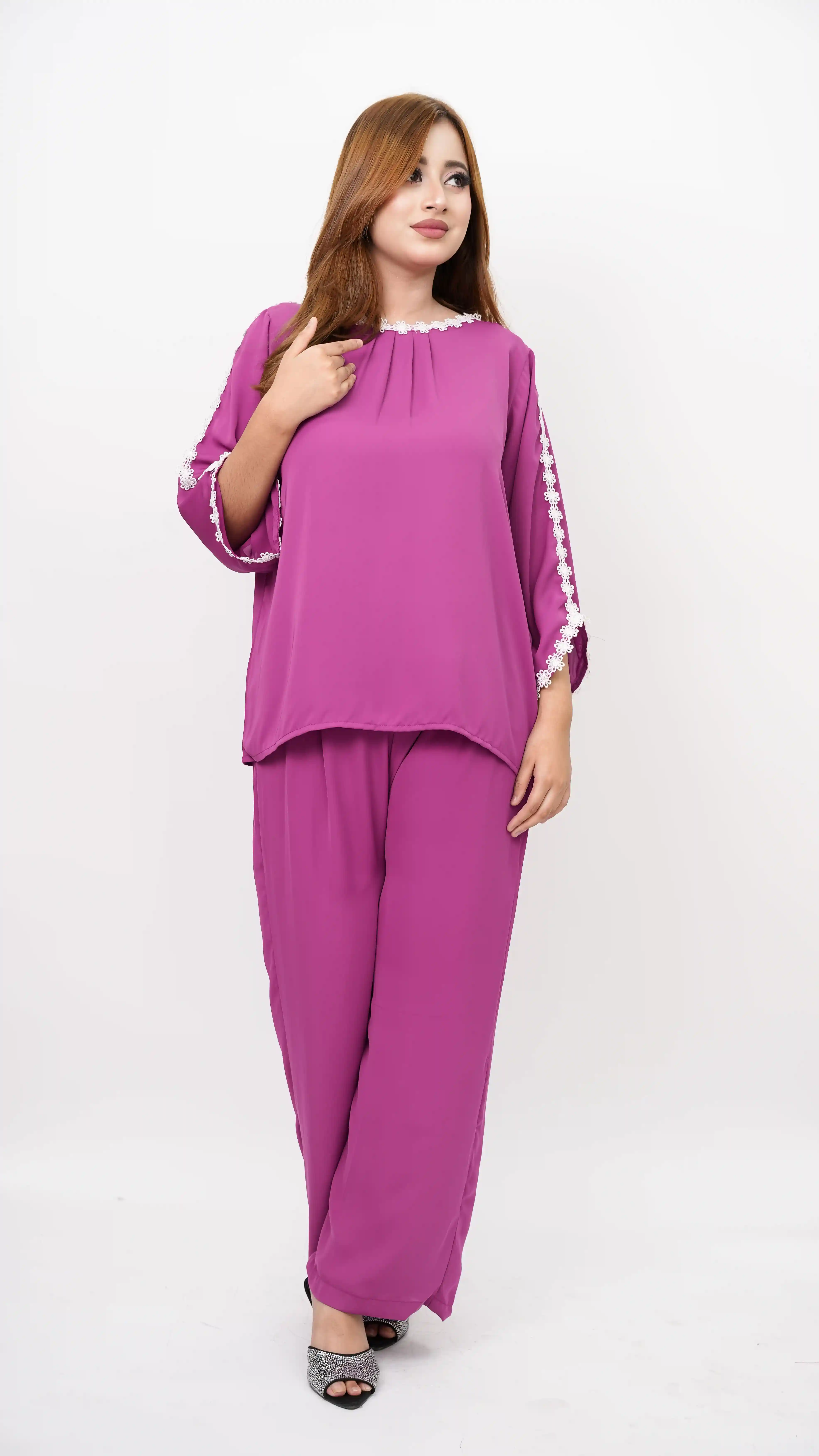 Premium Dubai Cherry Co-ords Set for Women Stylish Outfit