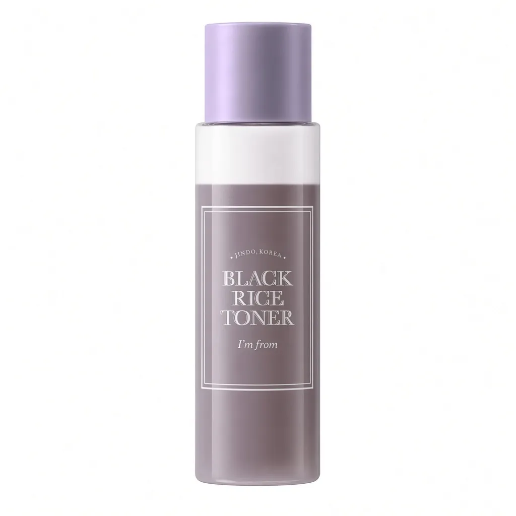 Black Rice Toner for Oily Skin with Black Rice Extract